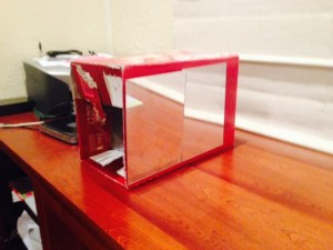 Homemade Mirror Box